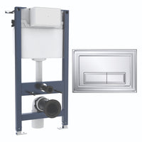 Crosswater Belgravia 980mm Concealed Cistern Toilet Frame Set 2