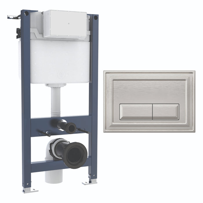Crosswater Belgravia 980mm Concealed Cistern Toilet Frame Set 2