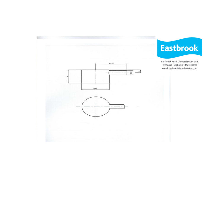 Eastbrook Concealed Shower Valve With Round Shower Head And Arm - Chrome