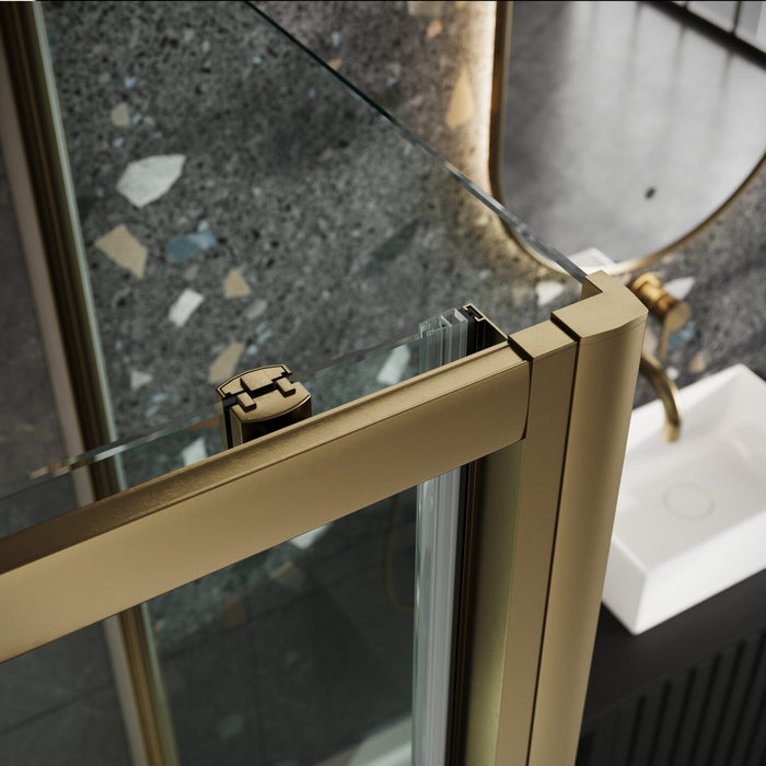 Scudo Korra 6mm Sliding Shower Door with Side Panel