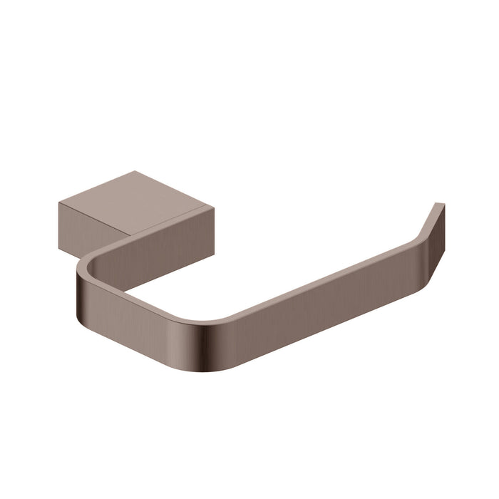 Scudo Monza Toilet Roll Holder - Brushed Bronze