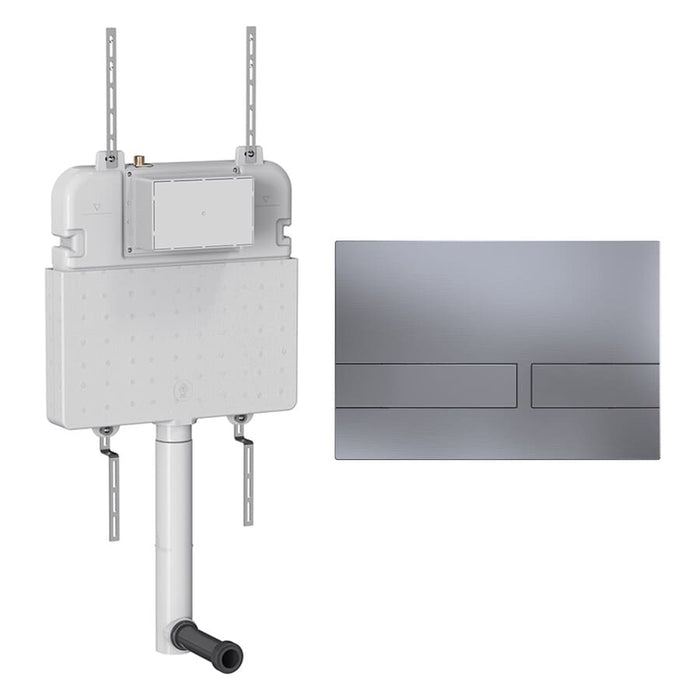 Britton Venue Slimline Dual Flush Concealed Cistern Set
