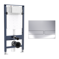 Britton Venue 1120mm Slim Depth Toilet Frame Set