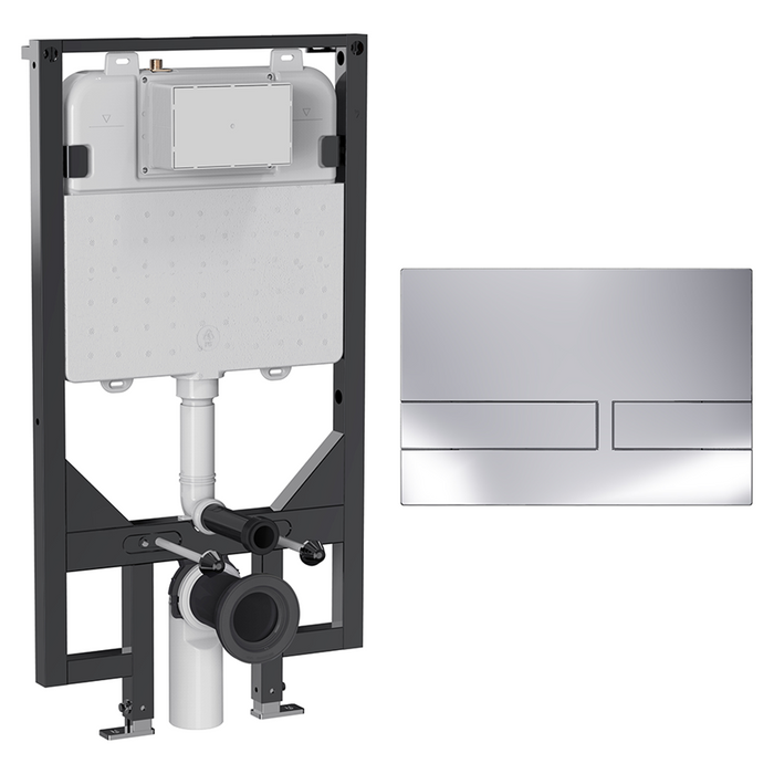Britton Venue 1140mm Slim Depth Toilet Frame Set