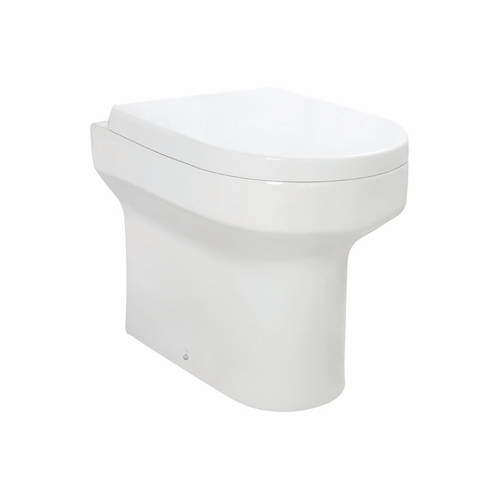 Scudo Spa Rimless Back To Wall Toilet with Soft Close Seat