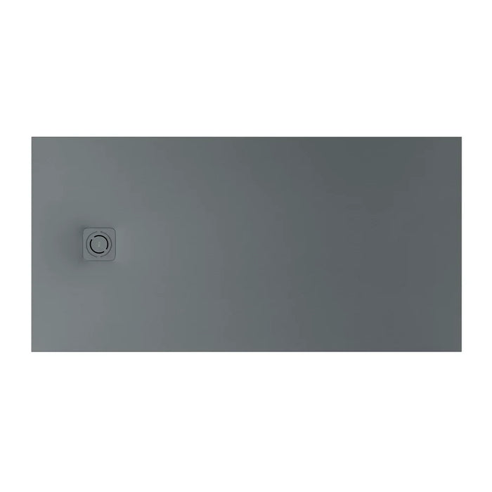 Roca Terran-N Superslim Stonex Anti-Slip Rectangular Shower Tray with Waste