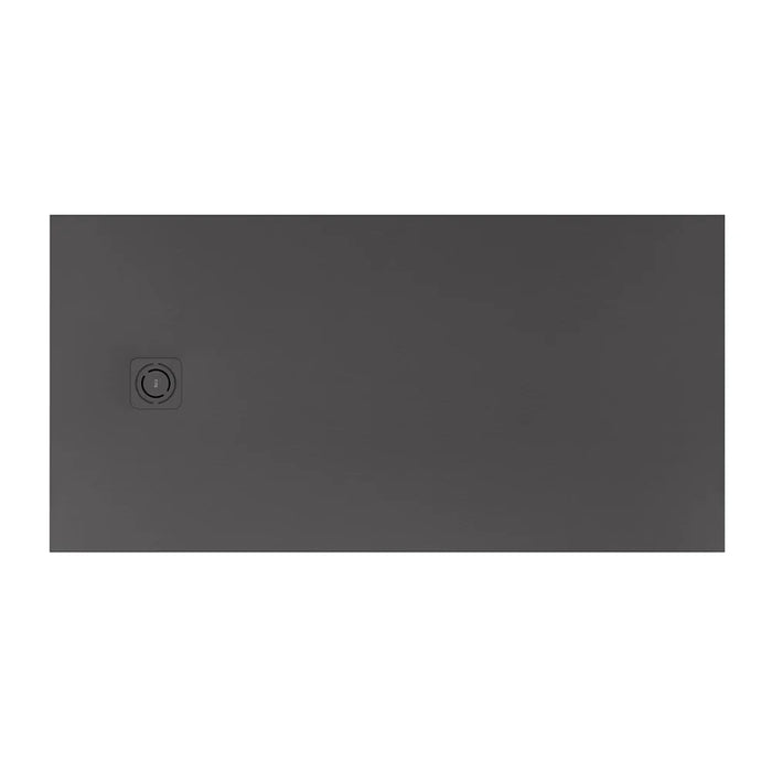 Roca Terran-N Superslim Stonex Anti-Slip Rectangular Shower Tray with Waste