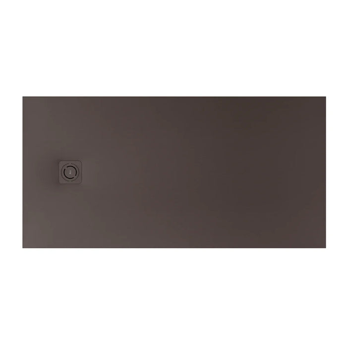 Roca Terran-N Superslim Stonex Anti-Slip Rectangular Shower Tray with Waste