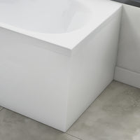 Scudo Waterguard Waterproof End Bath Panel - Gloss White