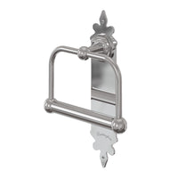 Burlington Spire Traditional Toilet Roll Holder Chrome