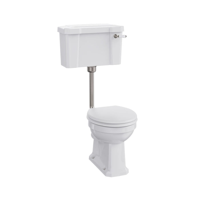 Burlington Standard Low Level Toilet with 440mm Slimline Lever Cistern