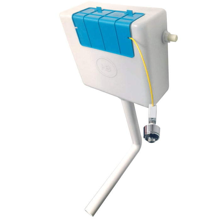 Scudo Concealed Cistern with Side Inlet & Flush Button