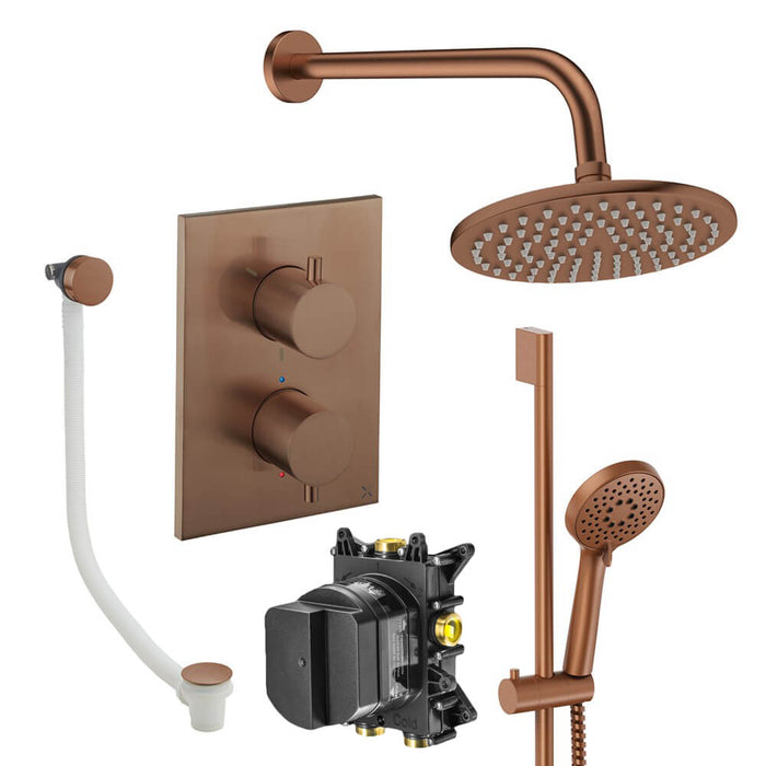 Crosswater Crossbox 3 Outlet Shower Set 10