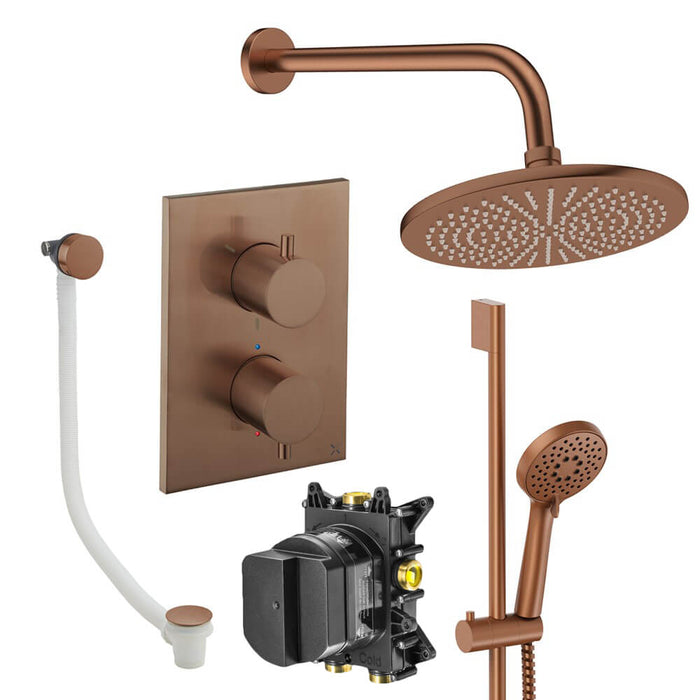 Crosswater Crossbox 3 Outlet Shower Set 10