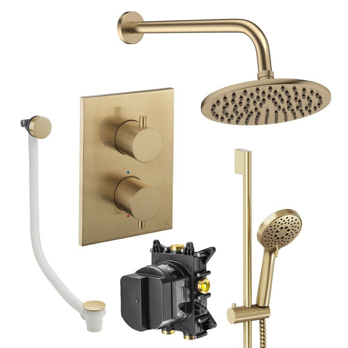 Crosswater Crossbox 3 Outlet Shower Set 10