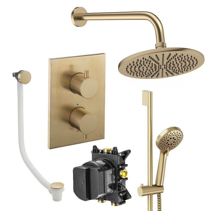 Crosswater Crossbox 3 Outlet Shower Set 10