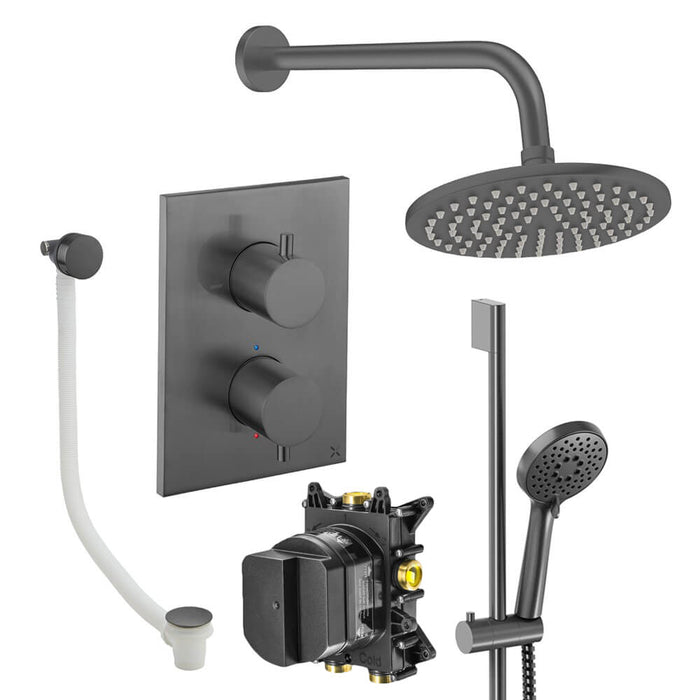 Crosswater Crossbox 3 Outlet Shower Set 10