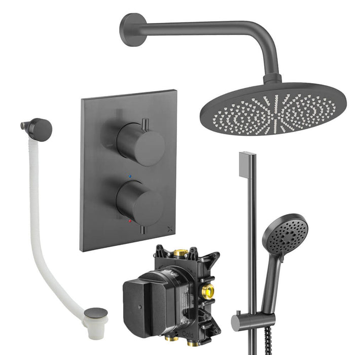 Crosswater Crossbox 3 Outlet Shower Set 10