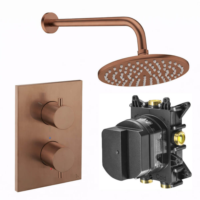 Crosswater Crossbox Fixed Head Shower Set 1