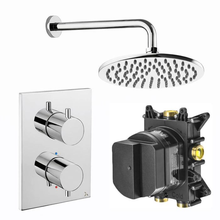 Crosswater Crossbox Fixed Head Shower Set 1