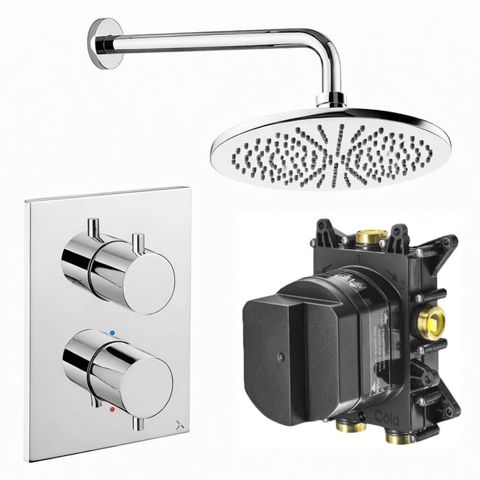 Crosswater Crossbox Fixed Head Shower Set 1