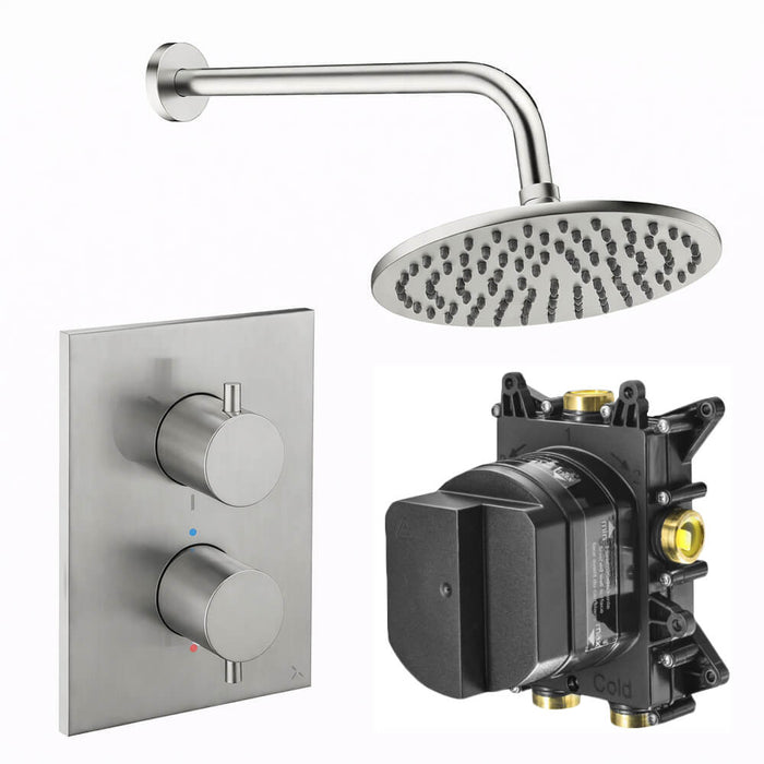 Crosswater Crossbox Fixed Head Shower Set 1