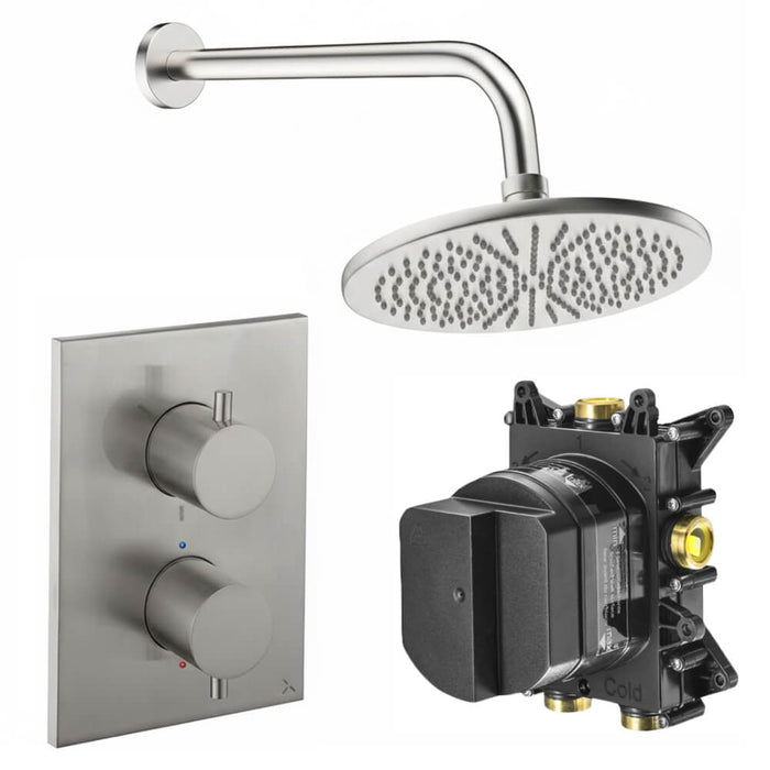 Crosswater Crossbox Fixed Head Shower Set 1