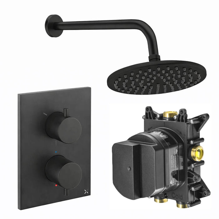 Crosswater Crossbox Fixed Head Shower Set 1