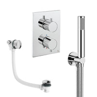 Crosswater Crossbox Shower Set 5 with Handset & Bath Filler
