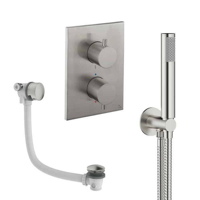 Crosswater Crossbox Shower Set 5 with Handset & Bath Filler