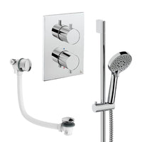 Crosswater Crossbox Shower Set 6 with Handset & Bath Filler
