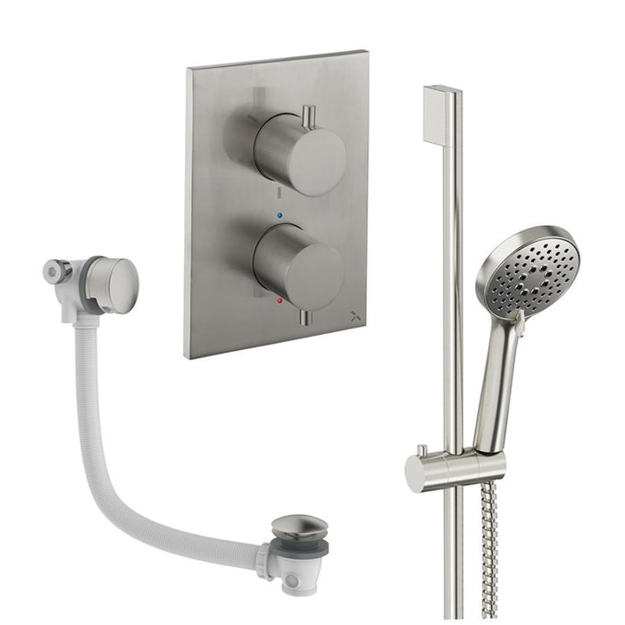 Crosswater Crossbox Shower Set 6 with Handset & Bath Filler