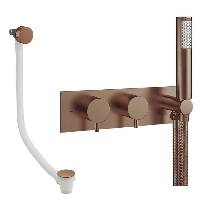Crosswater Design Shower Set 5 with Handset & Bath Filler