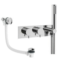 Crosswater Design Shower Set 5 with Handset & Bath Filler