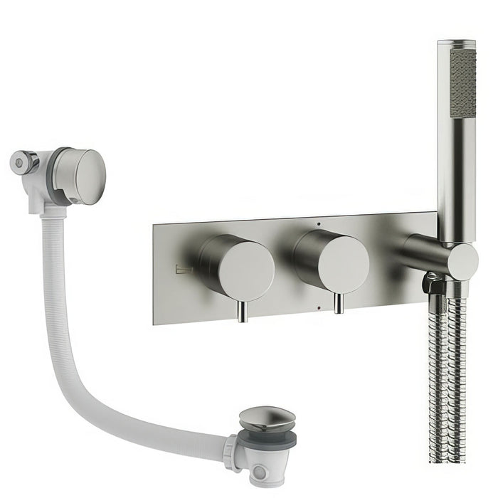 Crosswater Design Shower Set 5 with Handset & Bath Filler