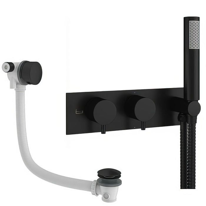 Crosswater Design Shower Set 5 with Handset & Bath Filler