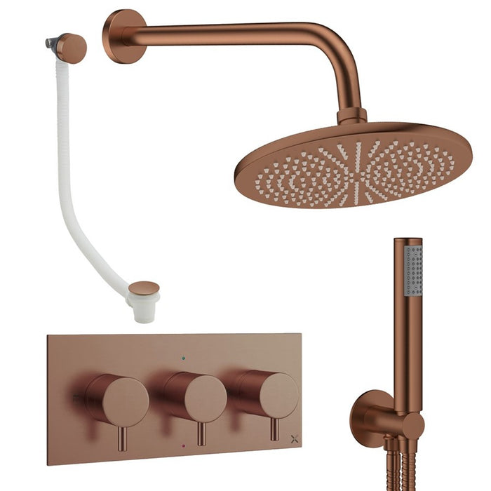 Crosswater Design 3 Outlet Shower Set 8