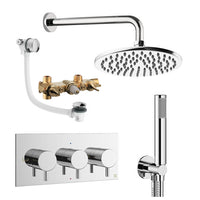 Crosswater Design 3 Outlet Shower Set 8