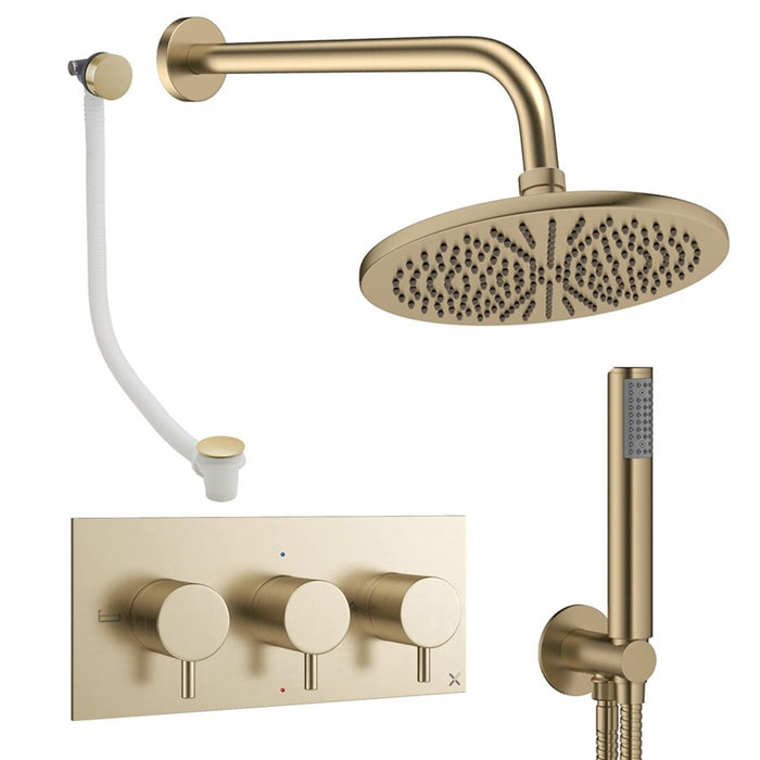 Crosswater Design 3 Outlet Shower Set 8