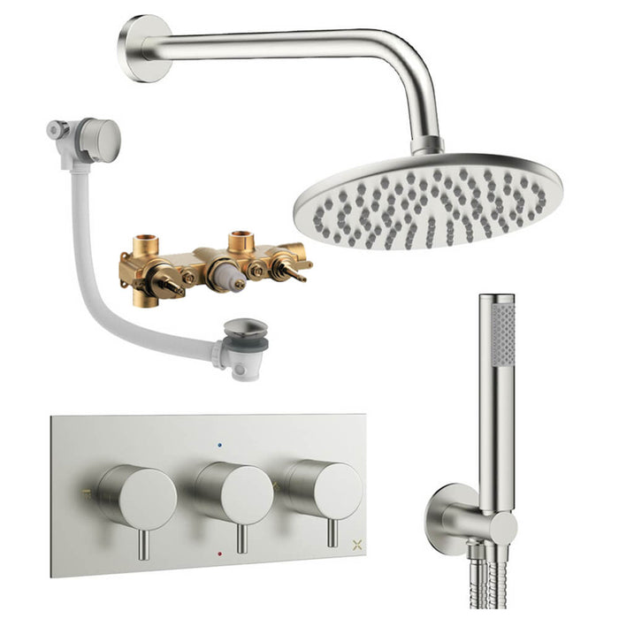 Crosswater Design 3 Outlet Shower Set 8