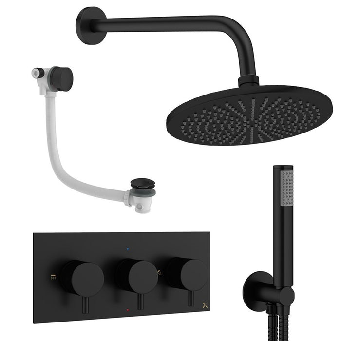 Crosswater Design 3 Outlet Shower Set 8