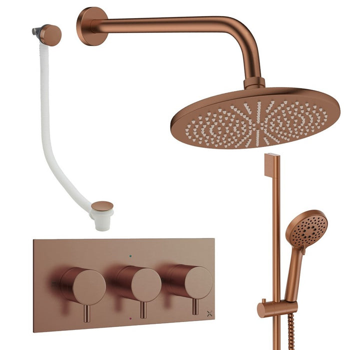 Crosswater Design 3 Outlet Shower Set 9