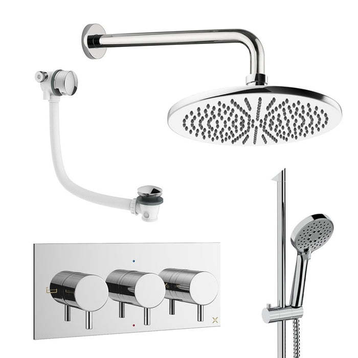 Crosswater Design 3 Outlet Shower Set 9