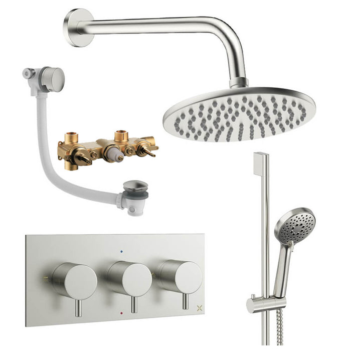 Crosswater Design 3 Outlet Shower Set 9