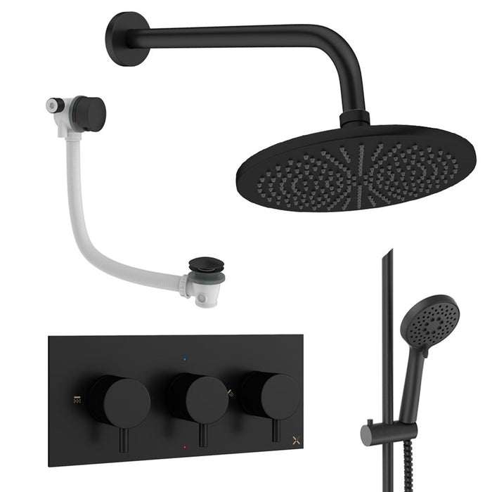 Crosswater Design 3 Outlet Shower Set 9