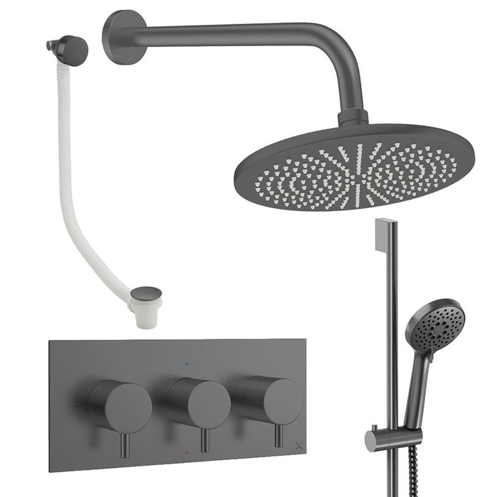 Crosswater Design 3 Outlet Shower Set 9