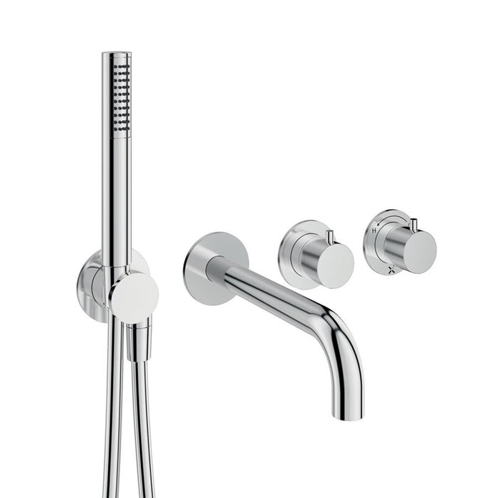 Crosswater Module Shower Set 10 with Handset & Bath Spout