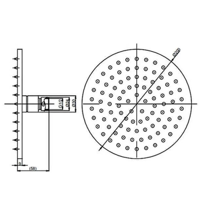 Crosswater Module 3 Outlet Shower Set 6