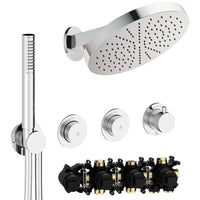 Crosswater Module Plus Shower Set 2 with Fixed Head & Handset