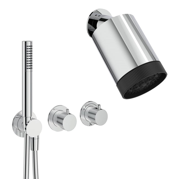 Crosswater Module Plus Shower Set 3 with Fixed Head & Handset